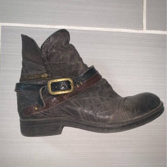 A.S. 98 Isha Leather Booties 39 - Picture 10 of 10